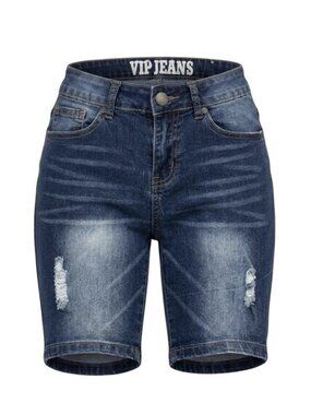 VIP Jeans Junior’s Mid Rise Shorts Size 3/4 Inseam 6 In